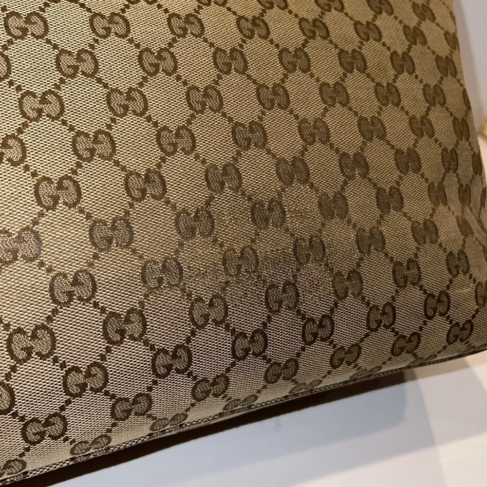 GUCCI GG Canvas Diaper Bag